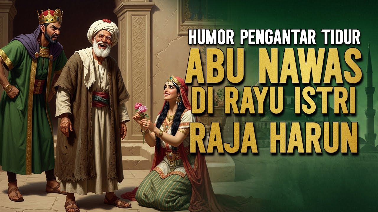 ISTRI RAJA HARUN MERAYU ABU NAWAS || CERITA LUCU PENGANTAR TIDUR