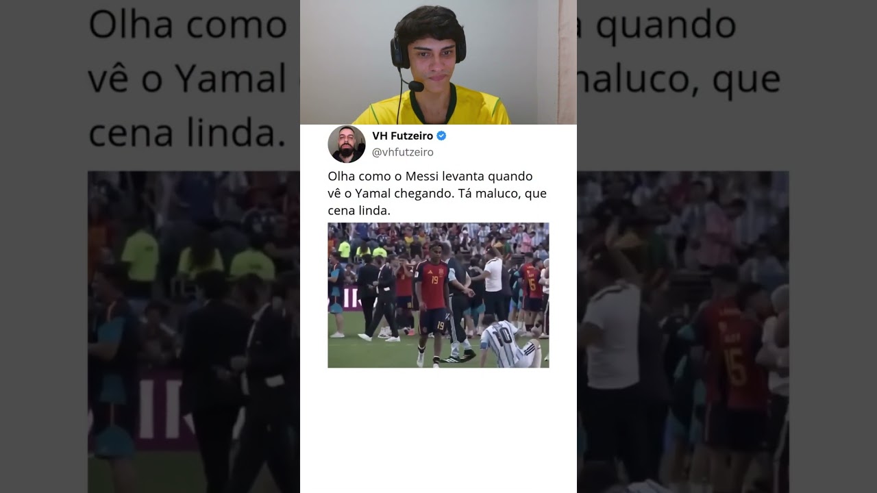 MESSI PASSOU A COROA NESSE ABRAÇO #futebol