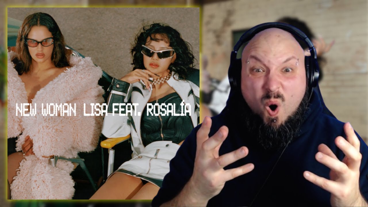 LISA - NEW WOMAN feat. Rosalía // BATERISTA REACCIONA // Nacho Lahuerta
