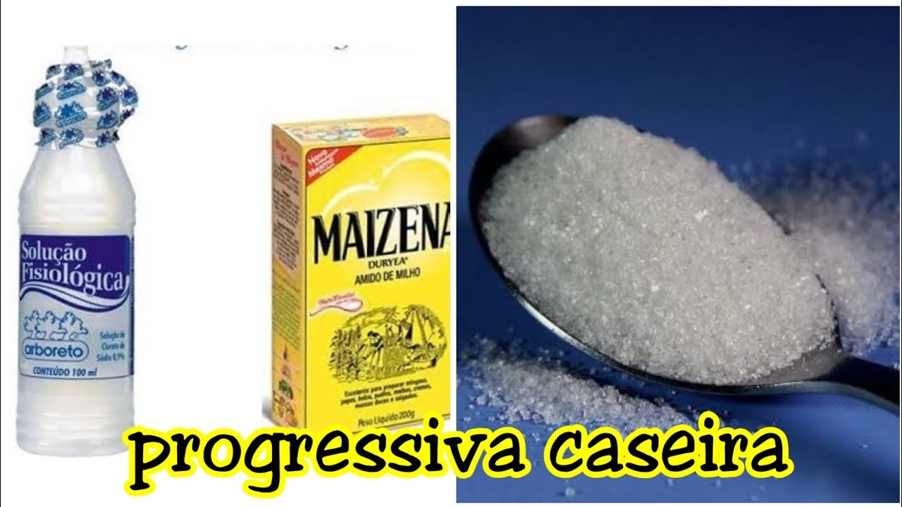 Progressica Caseira com apenas 3 ingredientes ( maizena soro fisiológico e açucar) Parte l