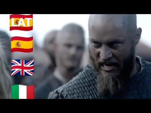 Los doblajes de Ragnar Lothbrok en Vikingos - YouTube