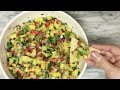 Mango Salsa Recipe | Easy Snacks Recipe | Less Ingredients Snacks | Quick Snacks Recipe