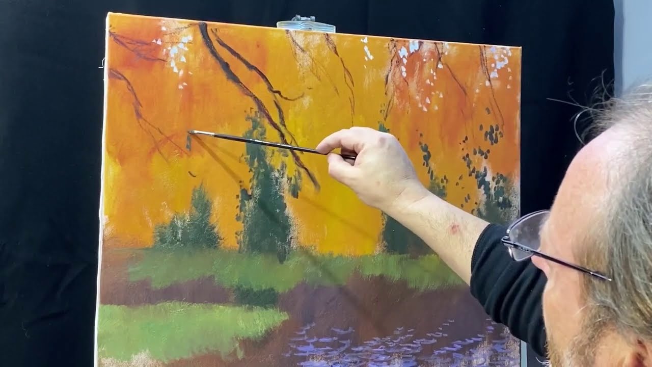 Видео-урок «Цвета осени»