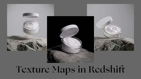 Redshift Texture Maps #cinema4d