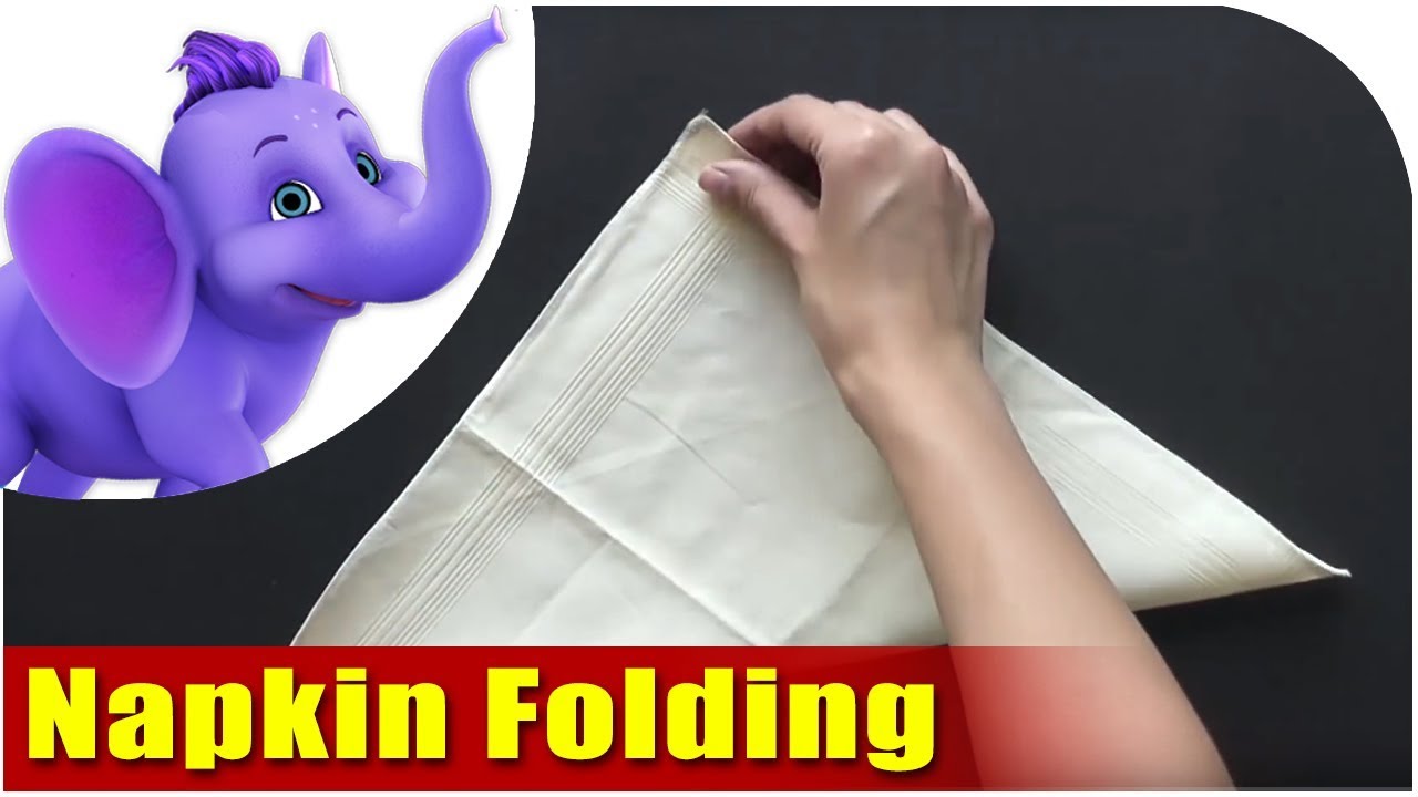 The Art of Napkin Folding - YouTube