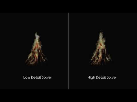 Fire Render - High Detail, Low Detail