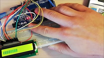 Arduino LCD 16x1 - 8 bit