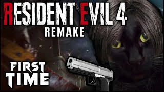 FIRST TIME Playing: RESIDENT EVIL 4 REMAKE