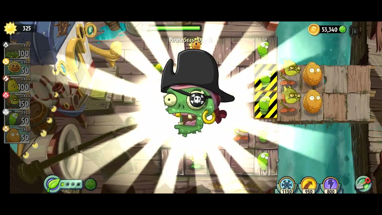 PLANTS VS ZOMBIES 2 - SESSIONS PIRATE SEAS - GAMEPLAY PART 6 [FULL GAME HD4KTV]