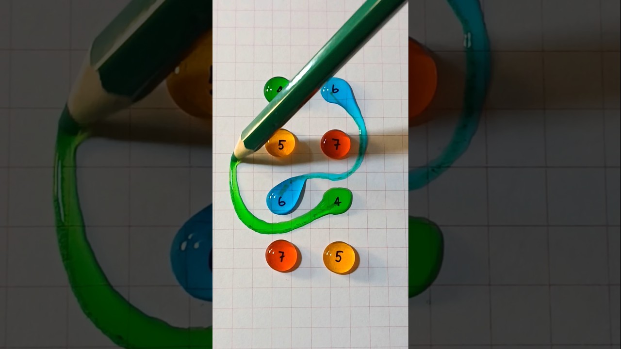 Соедините капли цвета (59) 