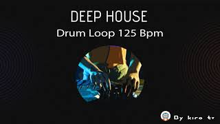 Deep House drums loop - 125 BPM