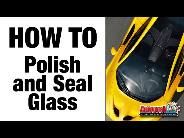 3D CAR CARE - Using 3D Glass Polish to Remove Scratches & Wiper Marks from  your Car's Windshield 