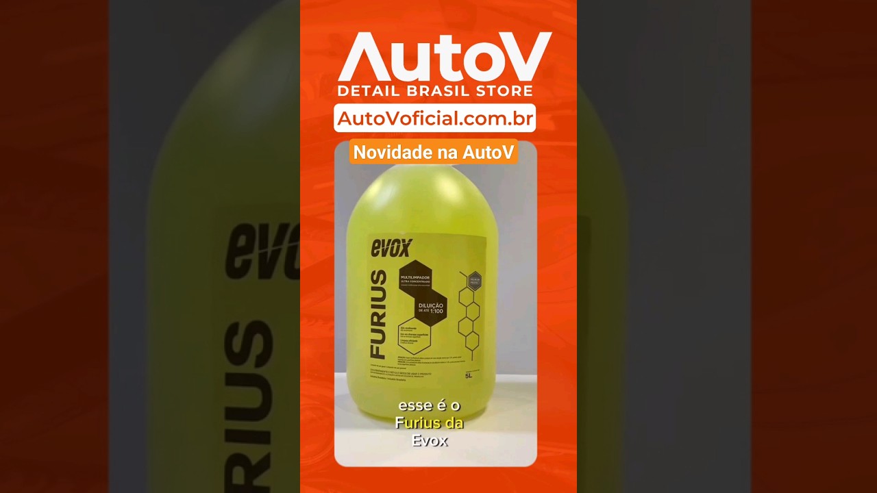 Furius Multilimpador Ultra Concentrado Evox 5L - AutoV Detail