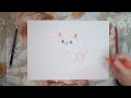 Cute squishy baby red panda | relaxing colored pencil illustration (no talking) by Colora Magic