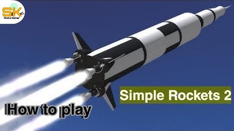 How To Play Simple Rockets 2 With Moon Landing #1  (Link In Description) 👇👇👇