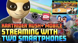 Mobile Game Streaming with Two Smartphones: KartRider Rush+ screenshot 5