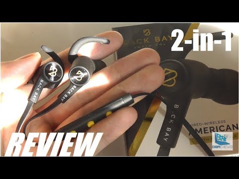 REVIEW: Back Bay 2-in-1 Wireless + Wired Bluetooth Earbuds? - YouTube