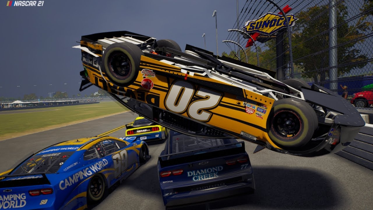 WTF Crash | Nascar 21 Ignition