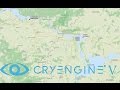 Cryengine V (Cryengine 5) #2 Создание ландшафта с реальной картой высот. Terrain. Height Map