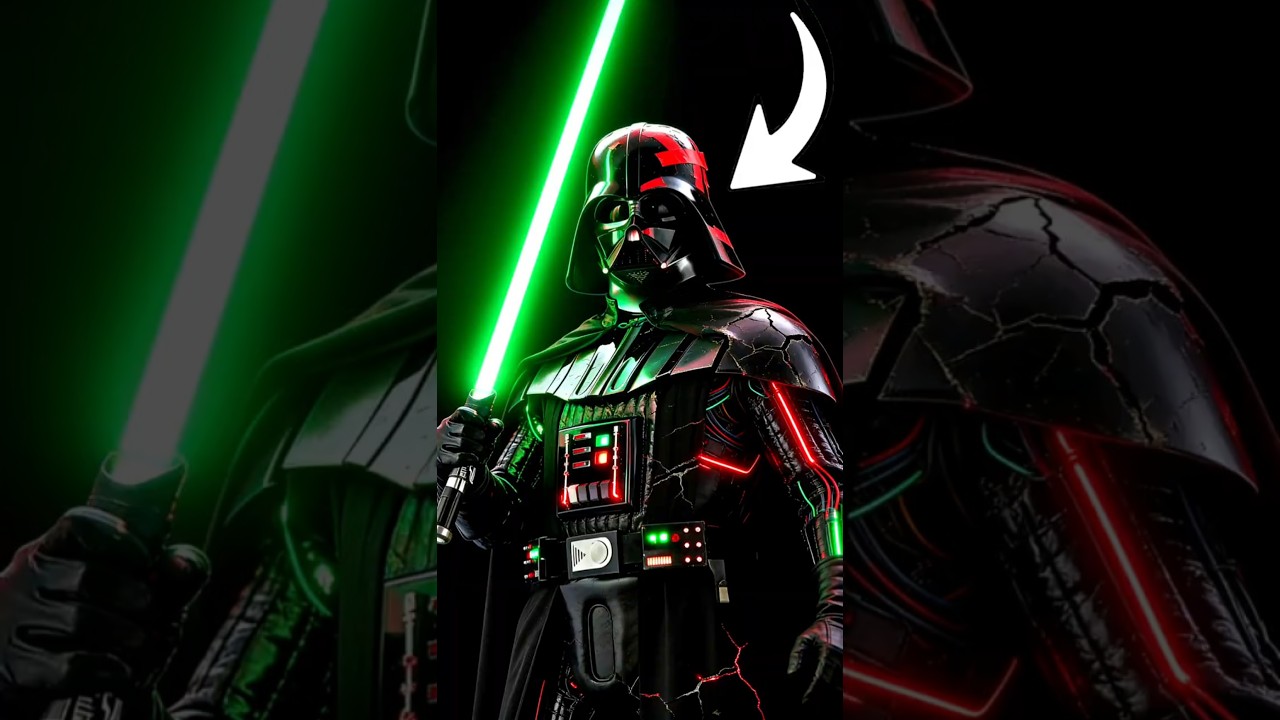 Why did Darth Vader ADMIRE Luke's Lightsaber?