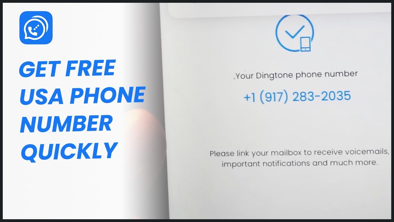 Get a free US phone number with Dingtone - 2022 BEST APP 