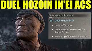 How To Duel Hozoin Inei Ins Creed Shadows Nobutsunas Students Quest Guide