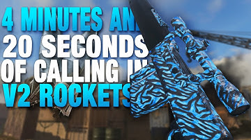 4 MINUTES AND 20 SECONDS OF CALLING IN V2 ROCKETS