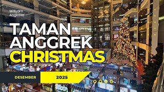 Suasana Natal di Mall Taman Anggrek Banyak Tenant Makanan Menarik