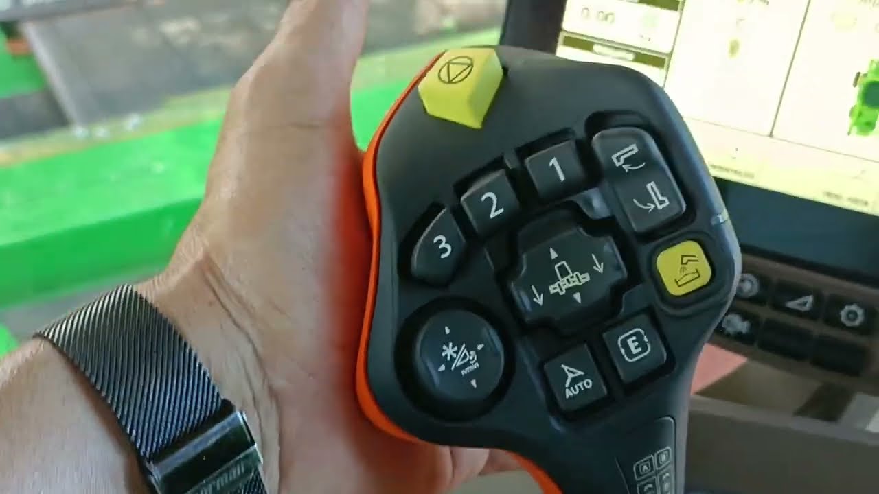 Como Configurar a Automação da Colheitadeira John Deere S780