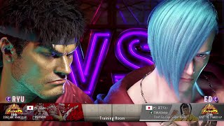 LegendBattle Ryu(10th) vs Ed(12th) - BattleFrame