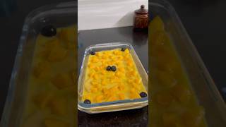 Easy mango biscuit pudding #no custard❎ #trending #short