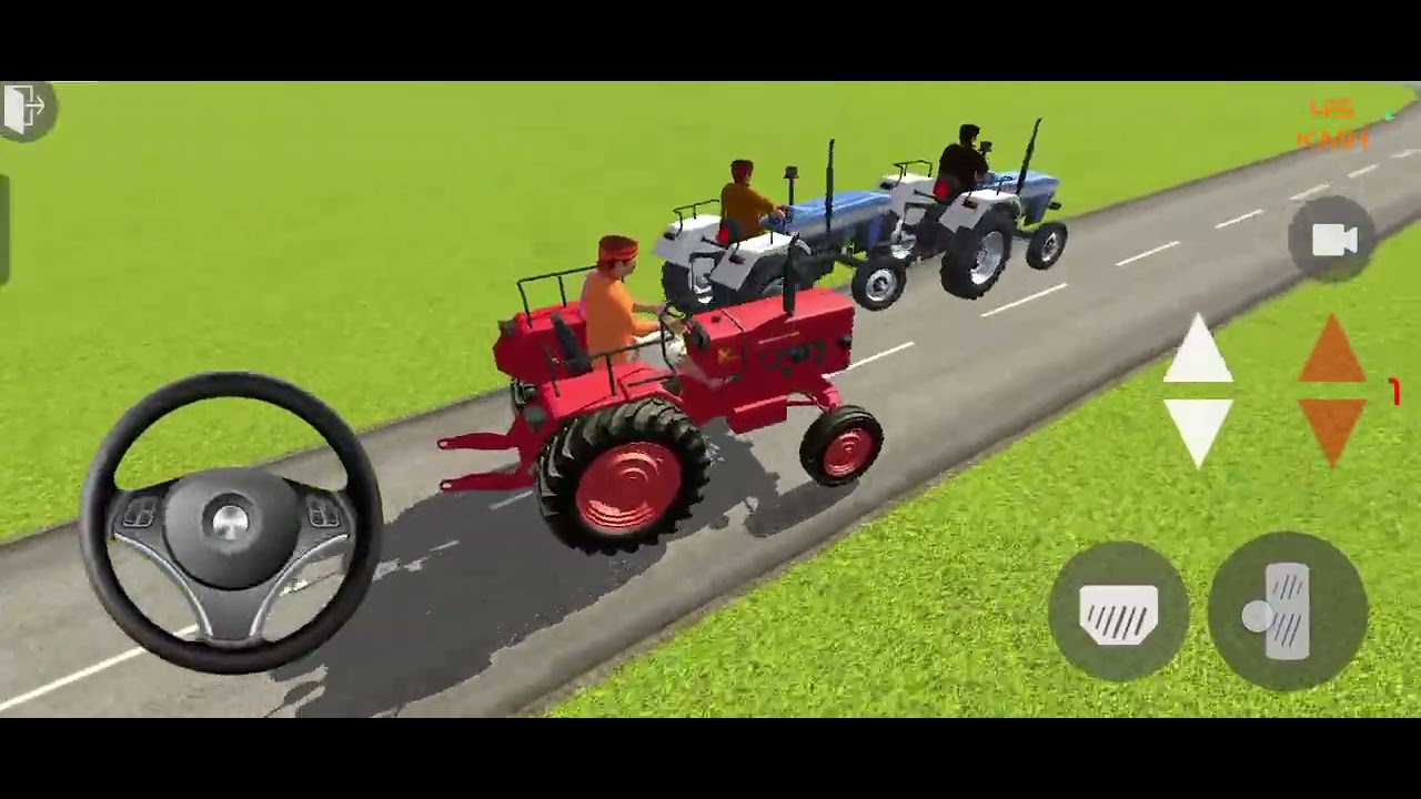 Indian Tractor game video 