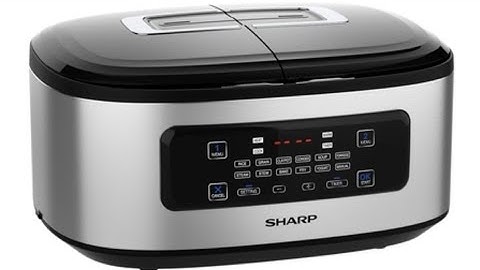 Review Nồi Đôi Đa Năng SHARP Cực Đẹp