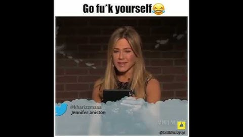 FRIENDS CAST READING MEAN TWEETS