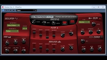 Phaz Osc Phase Distortion Synth VSTe VSTfx   video 2