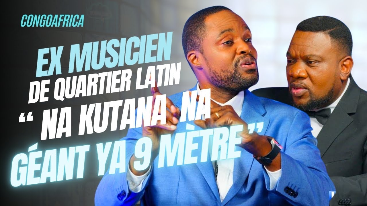 Paparazzi ex musicien de quartier Latin. Na kutana  na géant ya 9 mètre - Les Experts de l'Info