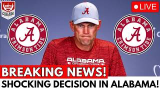 BREAKING! KALEN DEBOER ANNOUNCES SHOCKING DECISION! IT'S OFFICIAL! ALABAMA FOOTBALL NEWS