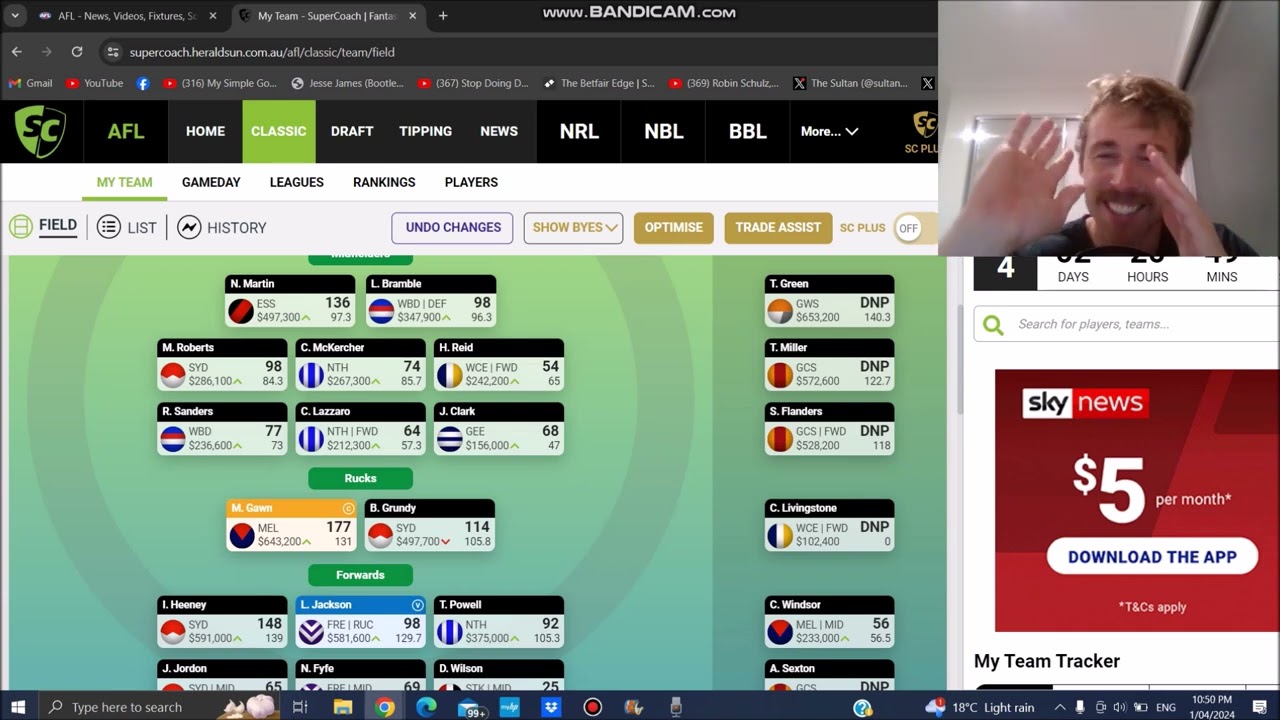 Moved Up 25,000 Spots! Thanks Gawny 👀 | Shorty's Press Conference - Round 3 | SuperCoach 2024