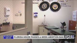 Florida GOP passes 6-week abortion ban; DeSantis supports it