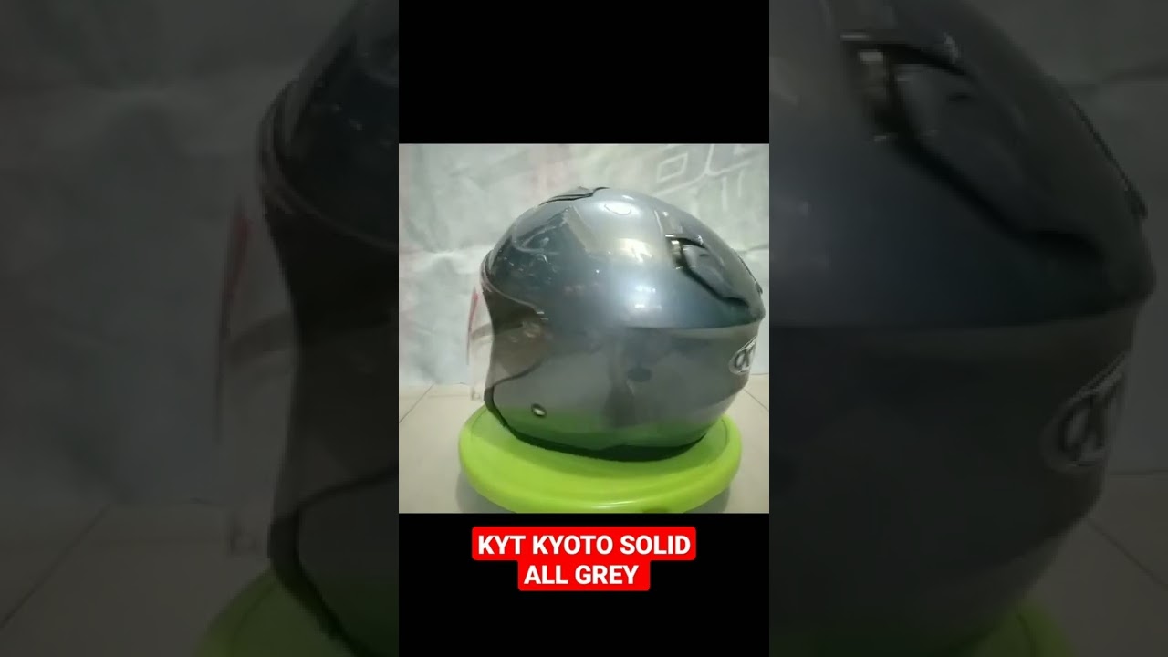 HELM KYT  KYOTO SOLID ALL GREY 