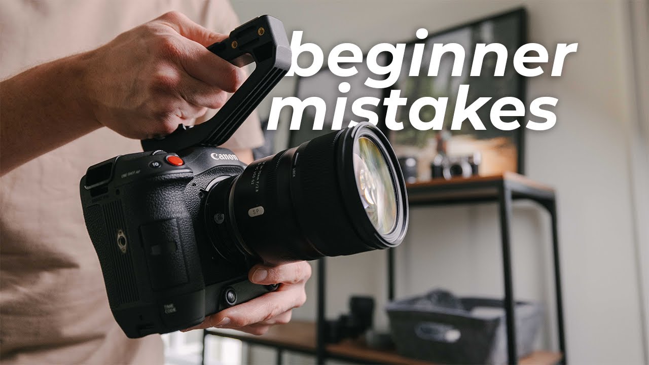 5 Mistakes Beginner Videographers Make & How to Correct Them YouTube