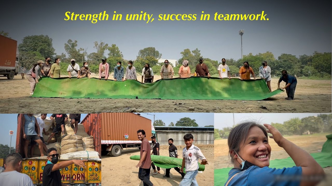 Our unity made it possible — Faridabad Tibetan Market almost ready for opening! | #tibetanvolgger 