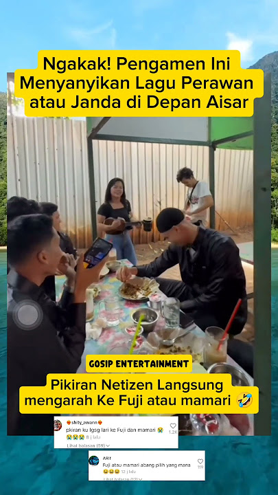 Ngakak! Pengamen Ini Nyanyikan Lagu Perawan atau Janda di Depan Aisar #aisar #shorts #feedshorts