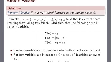 [Chapter 4] #1 Random variables