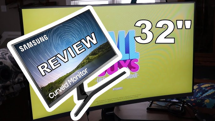 SAMSUNG 32 Class Curved Full HD (1,920 x 1,080) Monitor - LC32R500FHNXZA