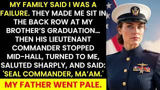 Family Said I Failed — Then His Lieutenant Commander Saluted Me： “SEAL Commander, Ma’am”