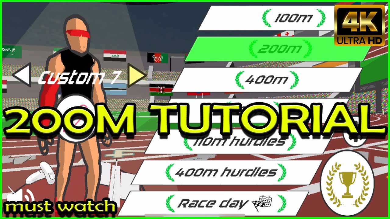HOW TO RUN THE 200M IN SPEEDSTARS/BEST BUILD(FULL GUIDE/TUTORIAL) YouTube