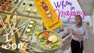 A day in Malang, Indonesia 🇮🇩  Creative Center, Board Games, Food