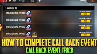 Link Guys :-  free-fire/ Call Back Event Complete In 2sec #freefire #shorts - para  SAMSUNG, By Crazyjen_ff