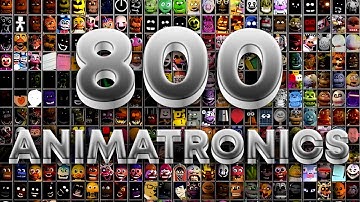 This Fnaf Game Has 800 ANIMATRONICS...